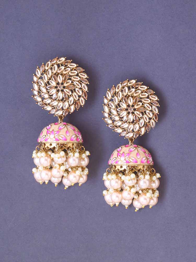 Golden Jessi Jhumkis - EOSS