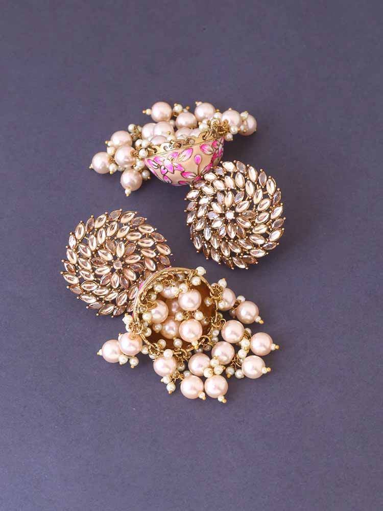 Golden Jessi Jhumkis - EOSS