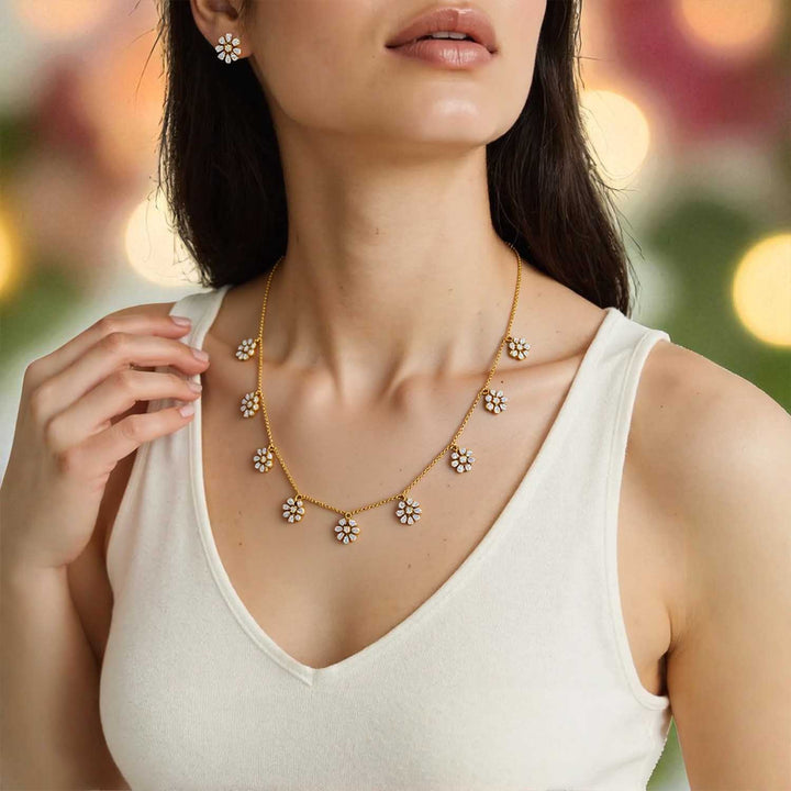 Golden Jiyua Victorian Jewellery Set - New Arrival