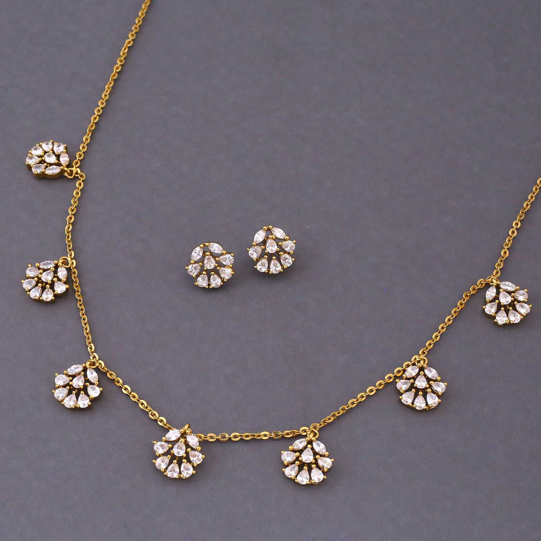 Golden Jiyua Victorian Jewellery Set - New Arrival