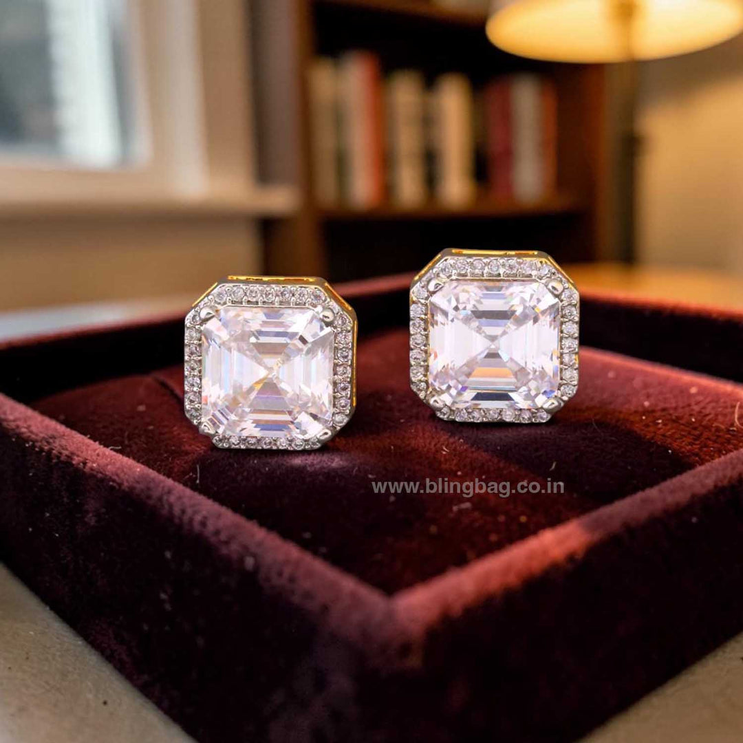 Golden Joanna Zirconia Studs