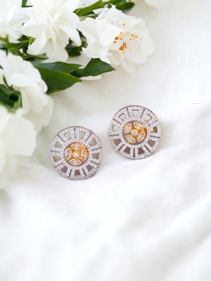 Golden Jona Zirconia Studs