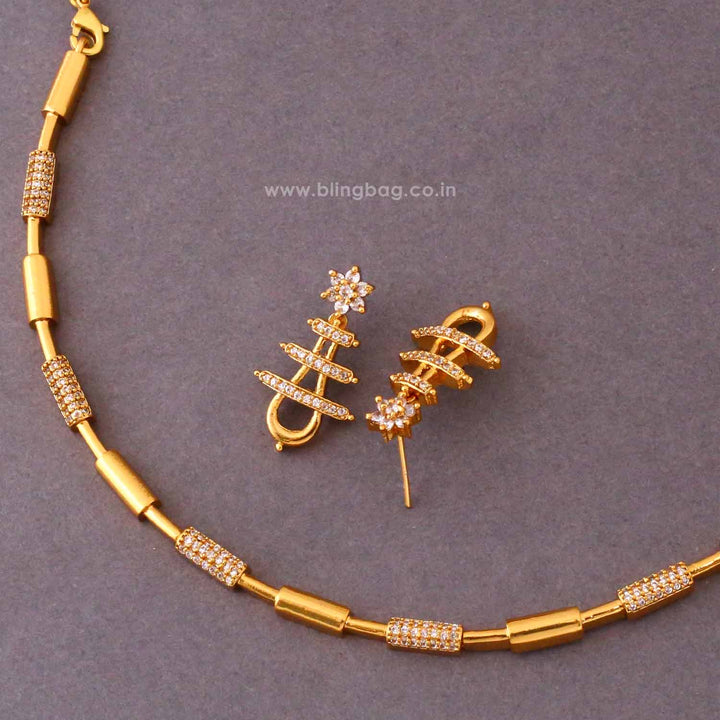 Golden Juhika Antique Jewellery Set- New Arrival