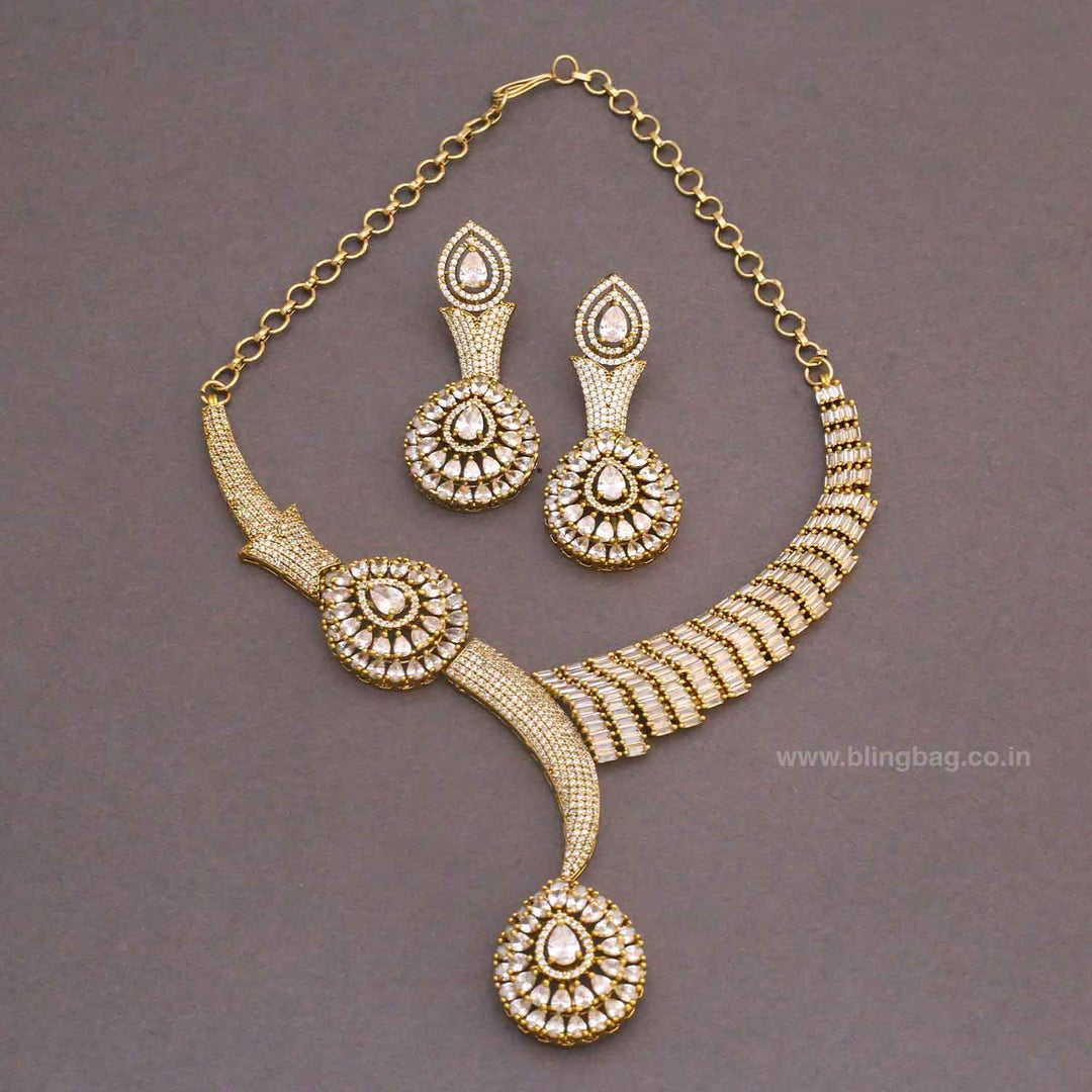 Golden Juliaie Victorian Jewellery Set- New Arrivals