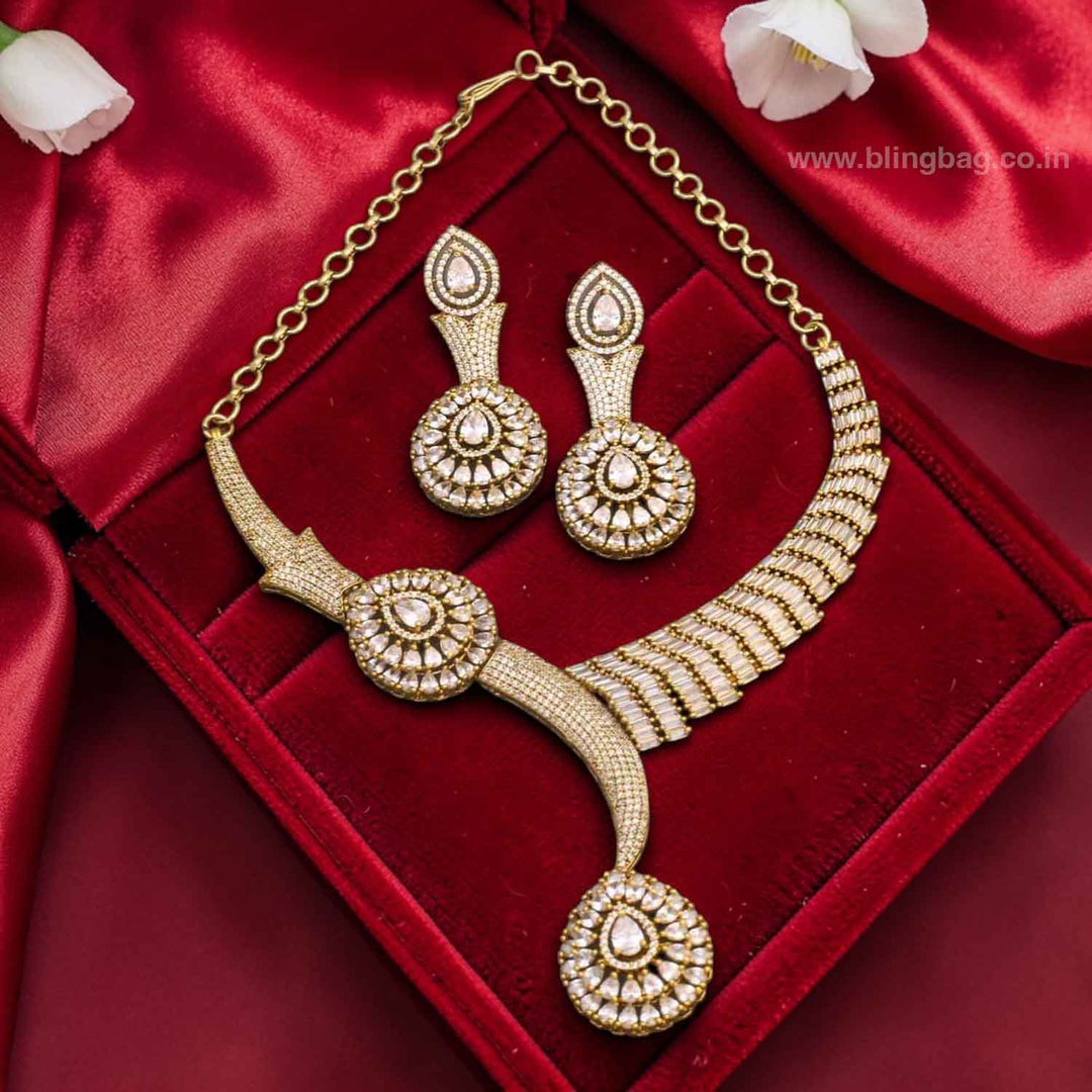 Golden Juliaie Victorian Jewellery Set- New Arrivals