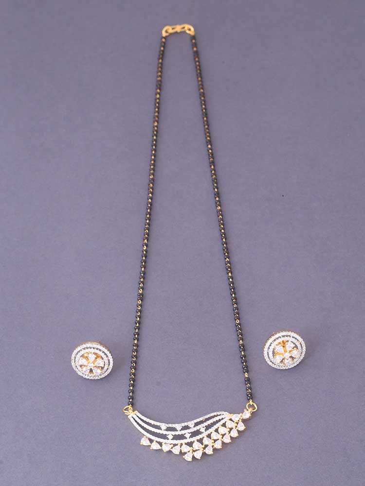 Golden Kahina Mangalsutra Set