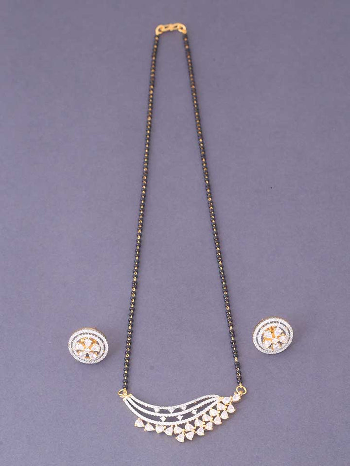 Golden Kahina Mangalsutra Set