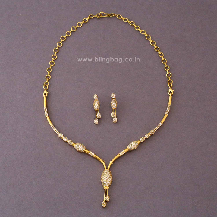 Golden Kahira Antique Jewellery Set- New Arrival