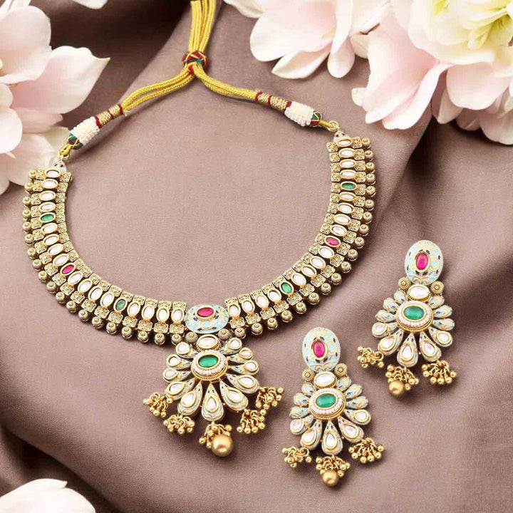 Golden Kala Hasli Rajwadi Set