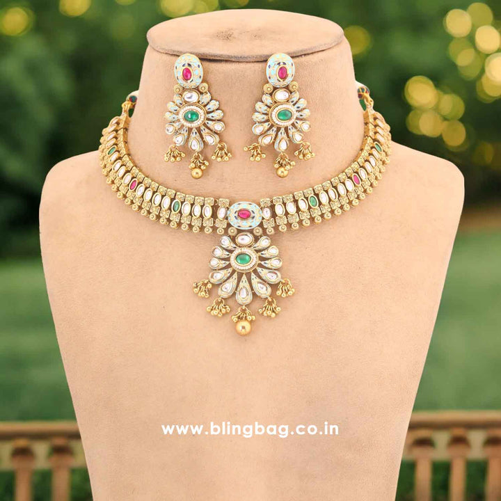 Golden Kala Hasli Rajwadi Set