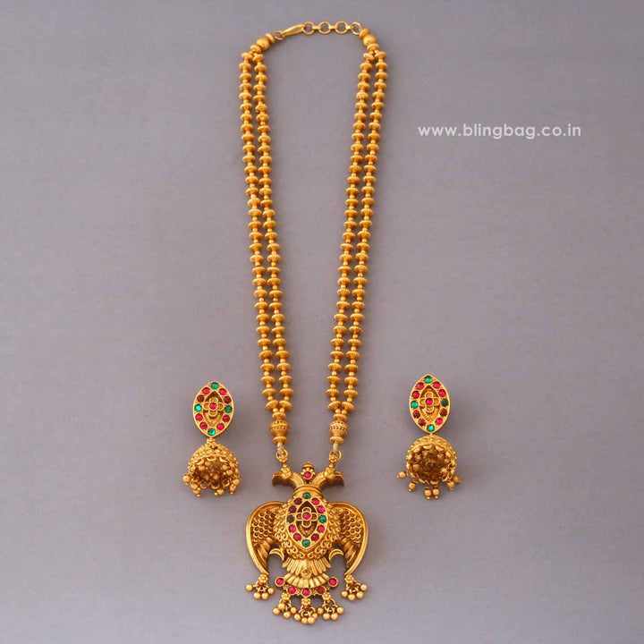 Golden Kalishi Antique Jewellery Set- New Arrival
