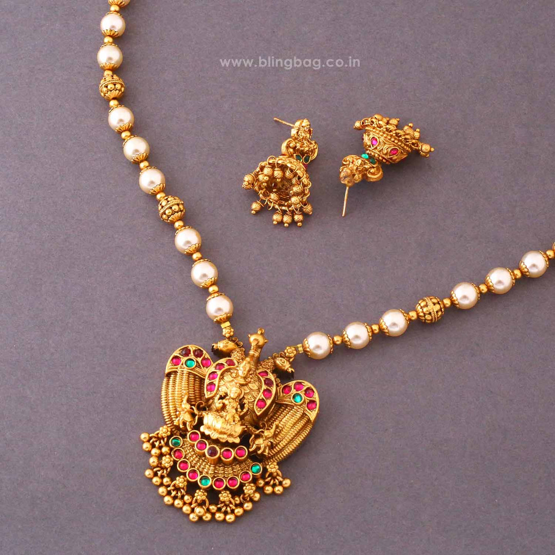 Golden Kalishi Antique Jewellery Set- New Arrival