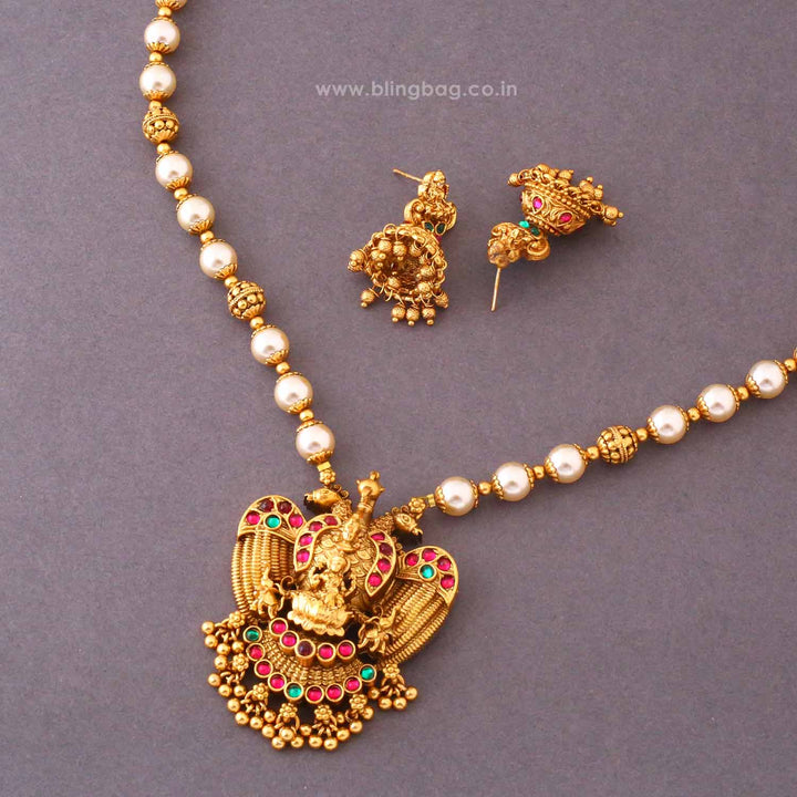 Golden Kalishi Antique Jewellery Set- New Arrival