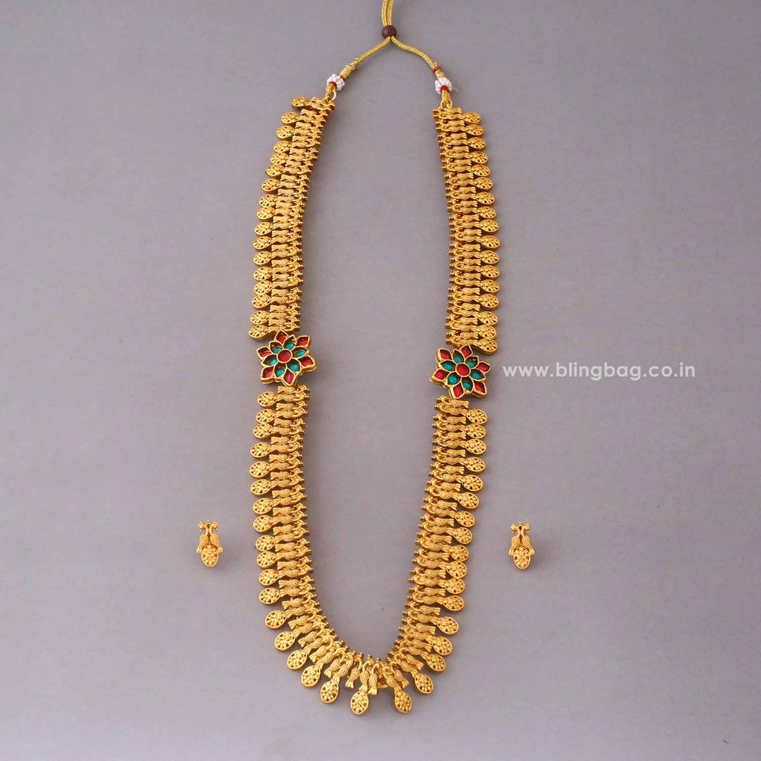 Golden Kamalaita Antique Jewellery Set- New Arrival