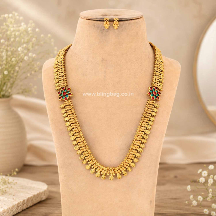 Golden Kamalaita Antique Jewellery Set- New Arrival