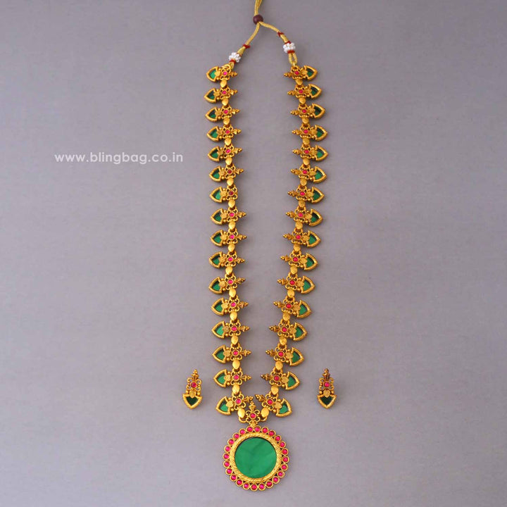 Multicolor Kamalashi Antique Jewellery Set- New Arrival