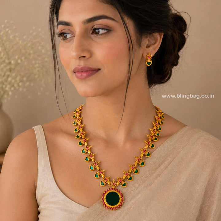 Multicolor Kamalashi Antique Jewellery Set- New Arrival
