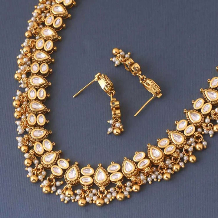 Golden Kannika Antique Jewellery Set