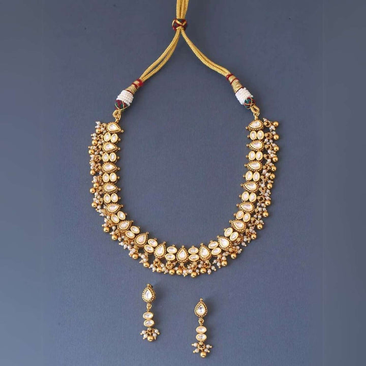 Golden Kannika Antique Jewellery Set