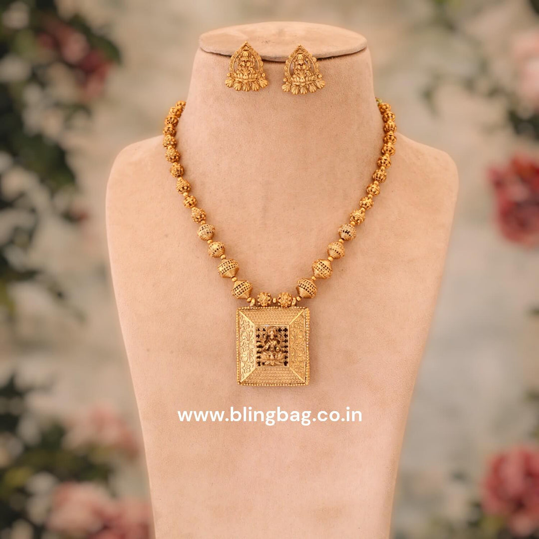 Kanyakumari Reversible Temple Jewellery Set - New Arrival