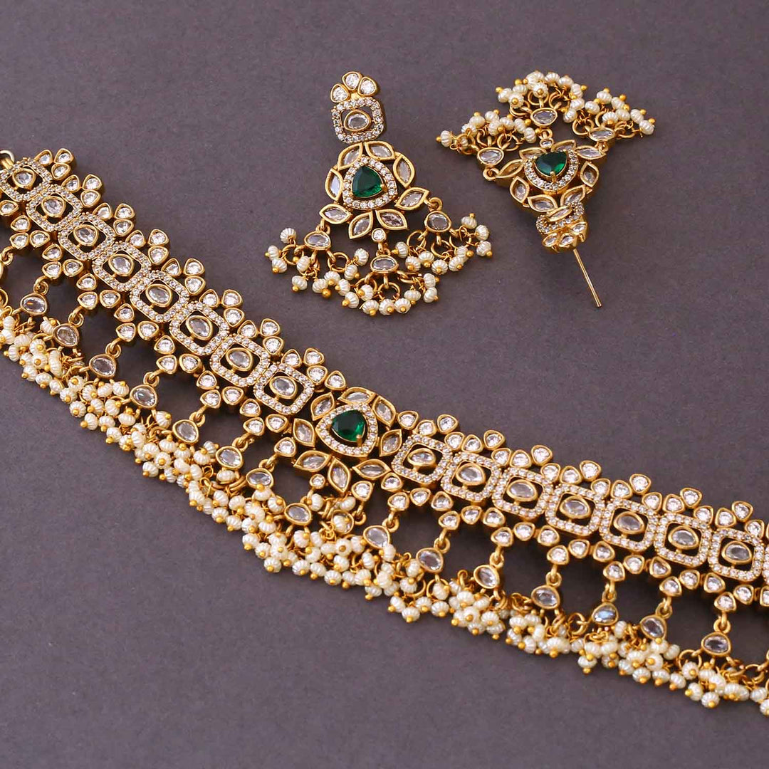 Golden Karlin Victorian Jewellery Set- New Arrival