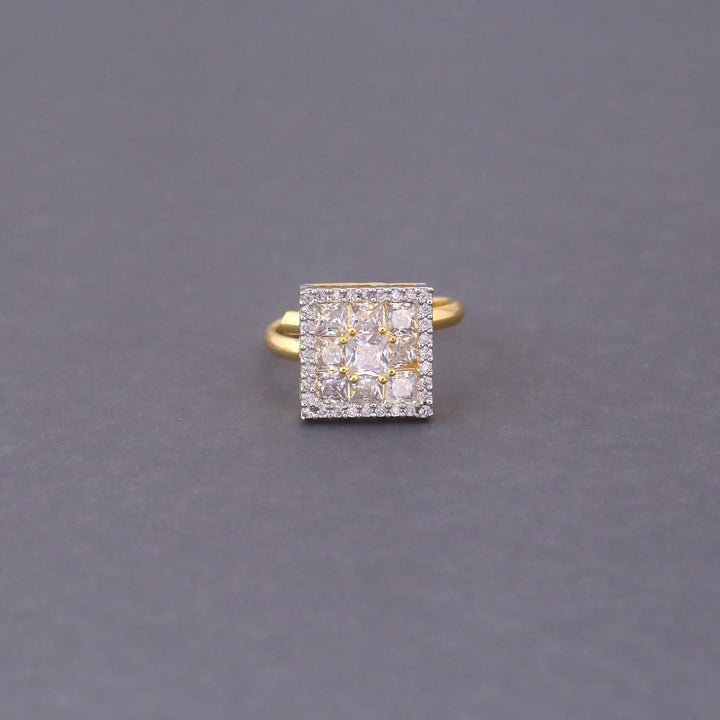 Golden Khadija Adjustable Ring