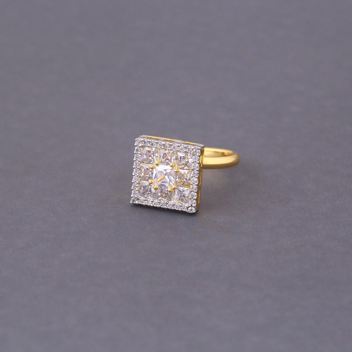 Golden Khadija Adjustable Ring