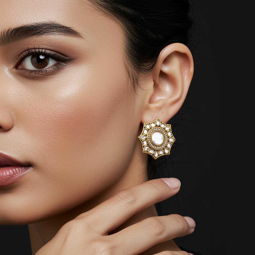 Golden Khinara Studs
