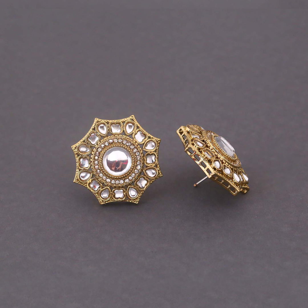 Golden Khinara Studs