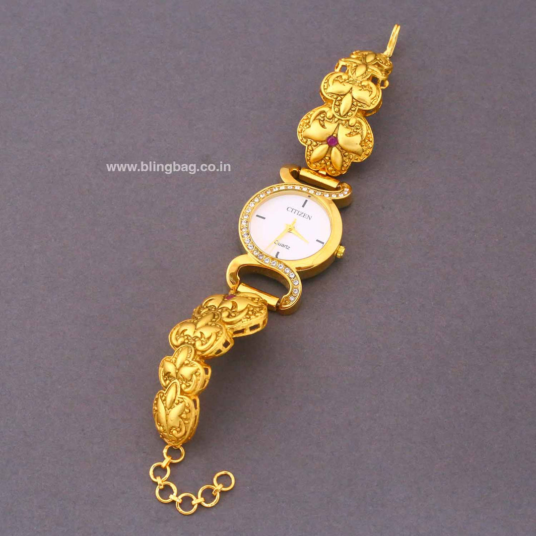 Blingbag Golden Kiarashi Heritage Watch