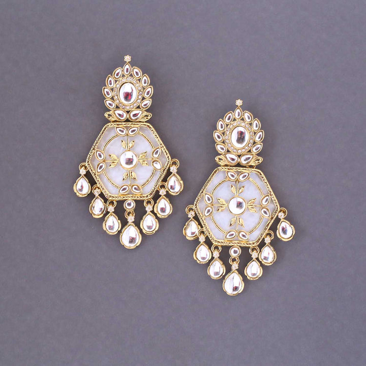 Golden Kundri Danglers