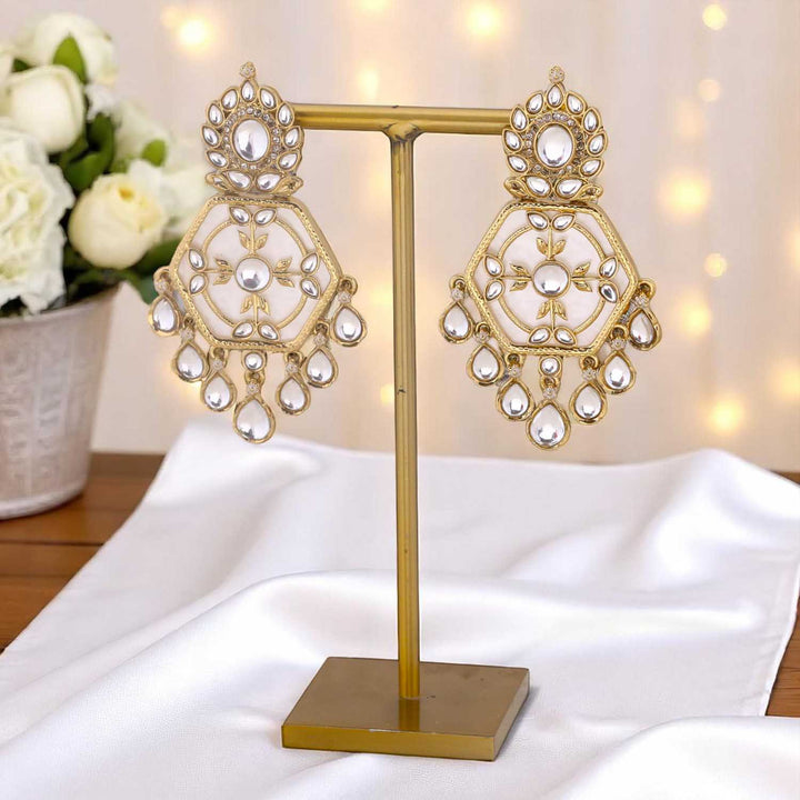 Golden Kundri Danglers