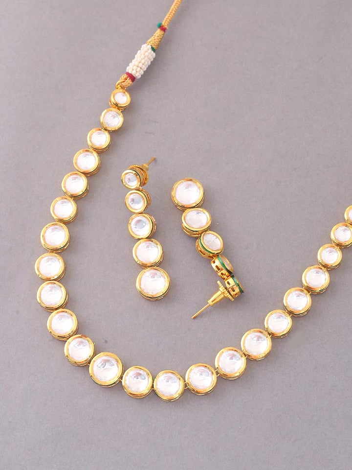 Golden Lacey Jewellery Set