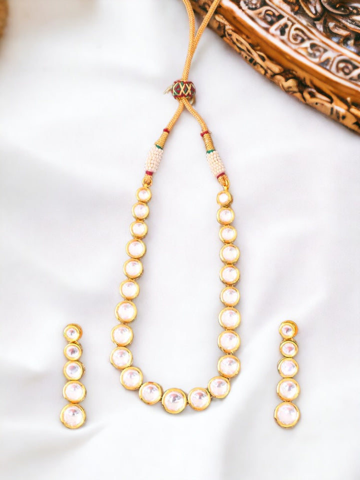 Golden Lacey Jewellery Set