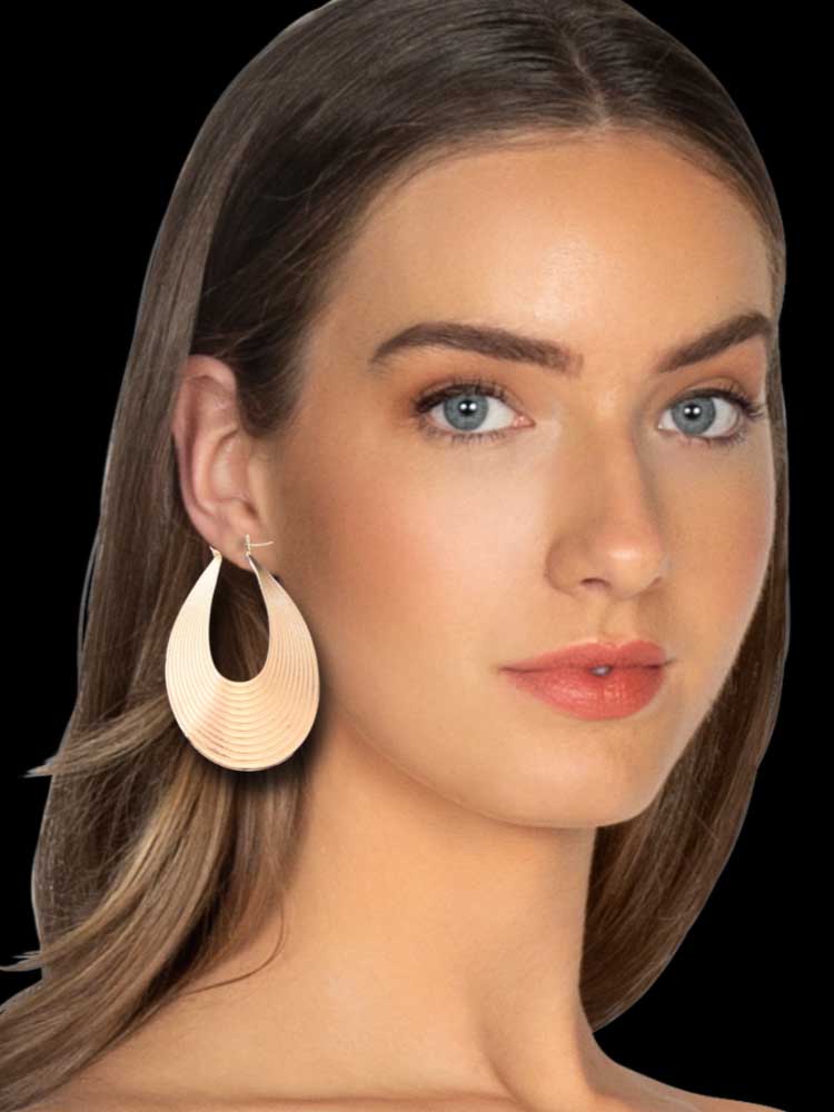 Golden Lantana Hoops