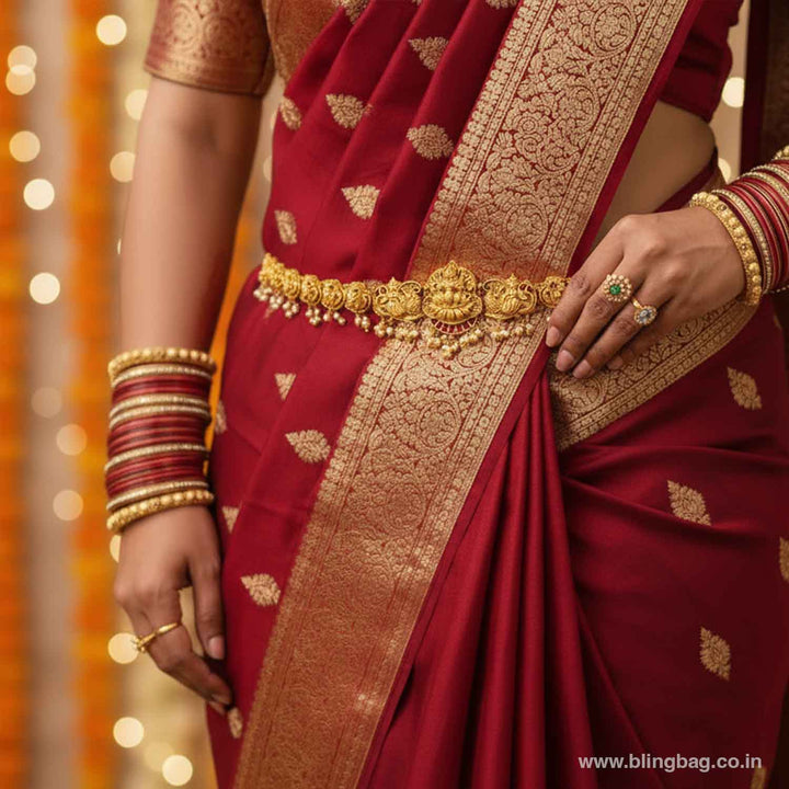 Golden Laykali Temple Waist Belt