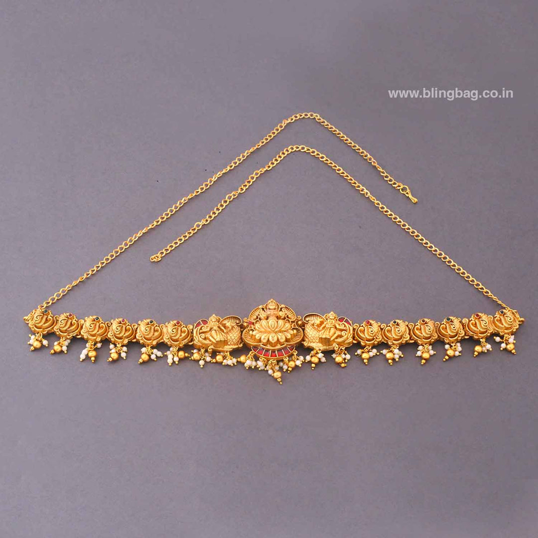 Golden Laykali Temple Waist Belt