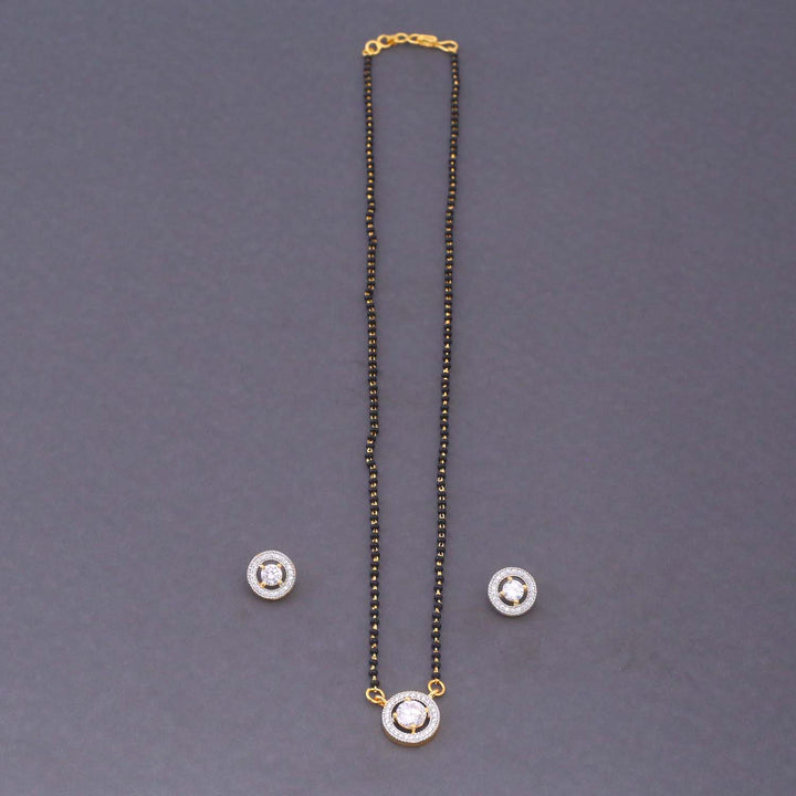 Golden Leah Mangalsutra Set
