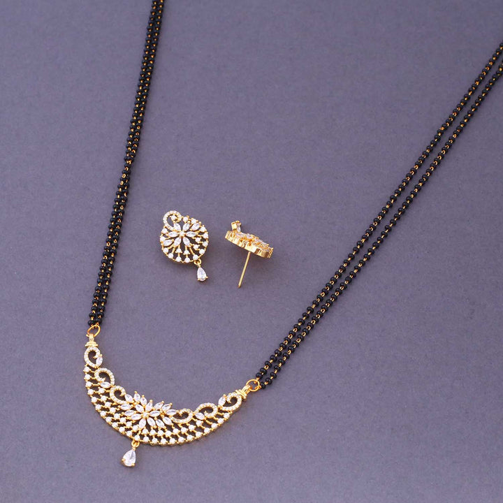 Golden Lennon Mangalsutra Set