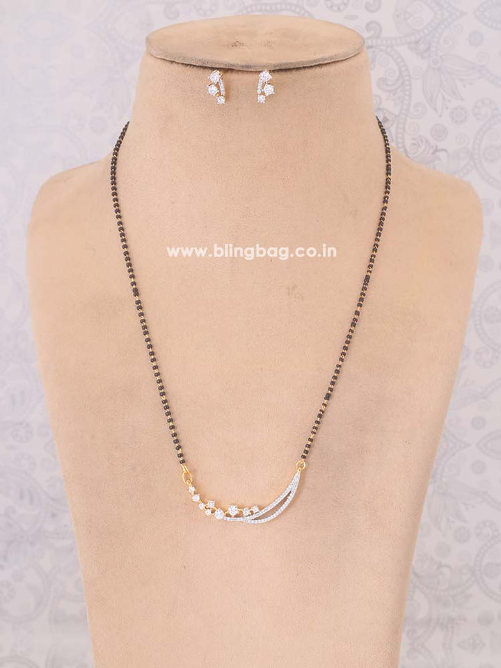 Golden Lia Mangalsutra Set