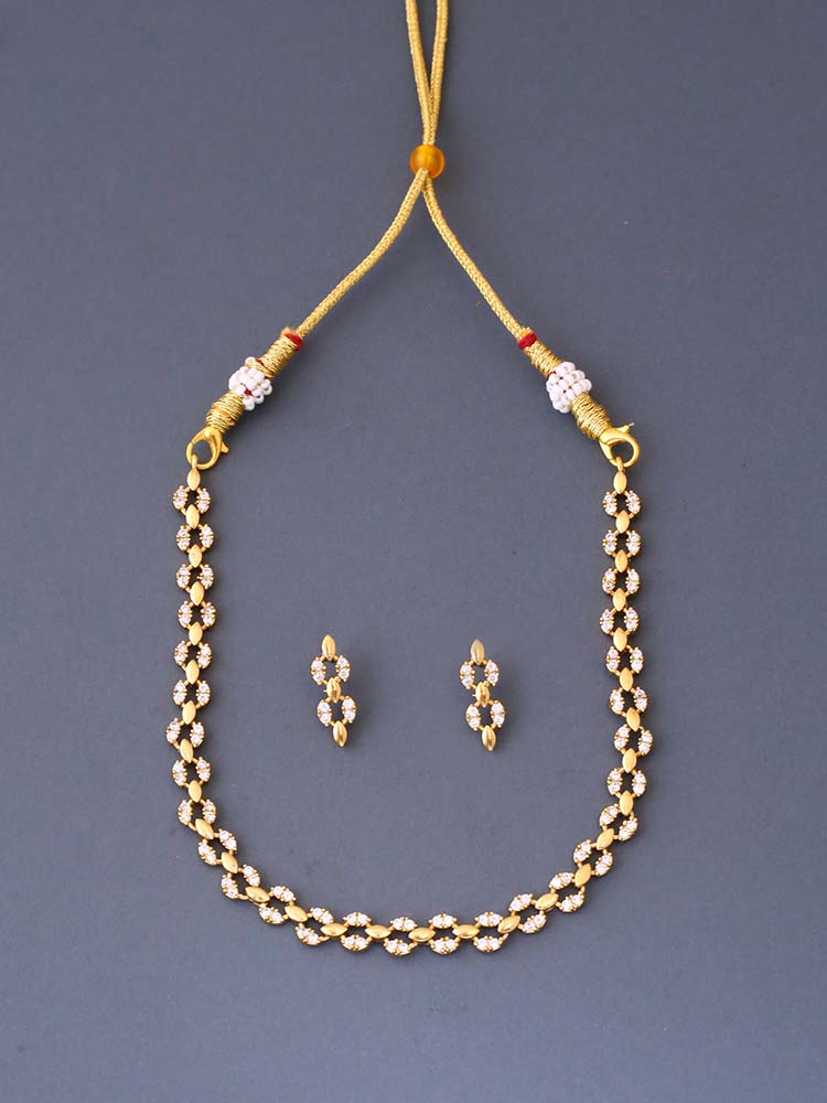 Golden Lieselotte Victorian Jewellery Set - New Arrival