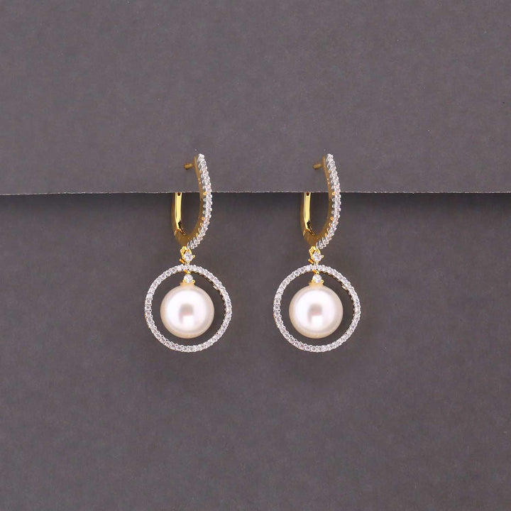 Golden Lilah Zirconia Studs