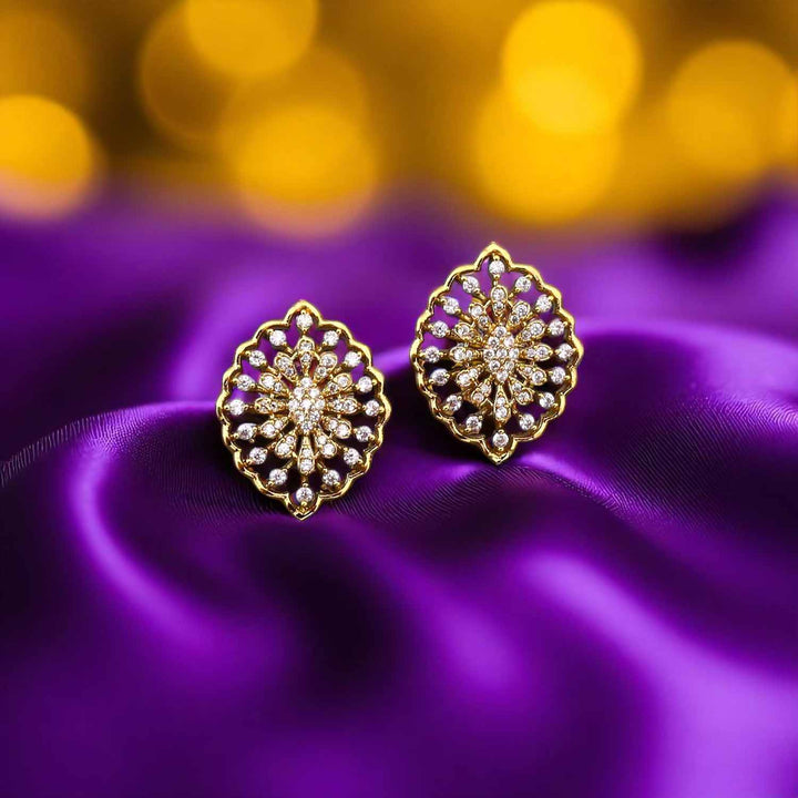 Golden Lili Zirconia Studs
