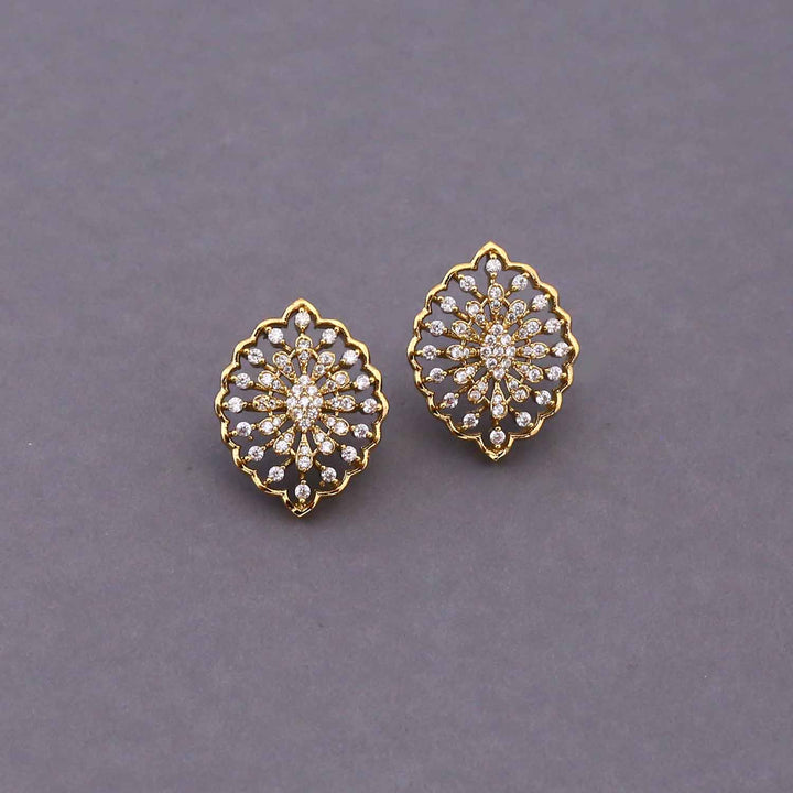 Golden Lili Zirconia Studs