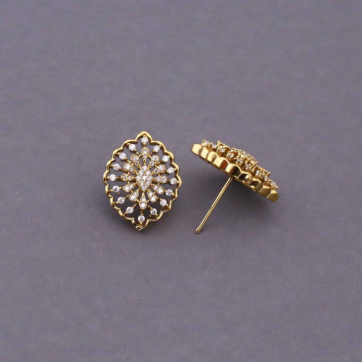 Golden Lili Zirconia Studs