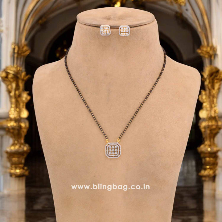 Golden Lily Mangalsutra Set