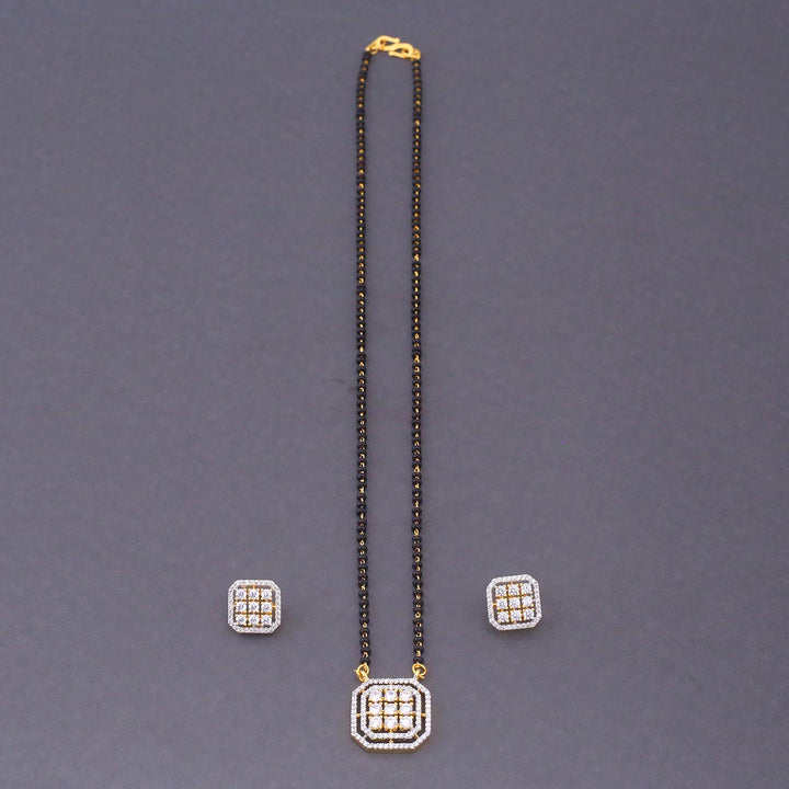 Golden Lily Mangalsutra Set