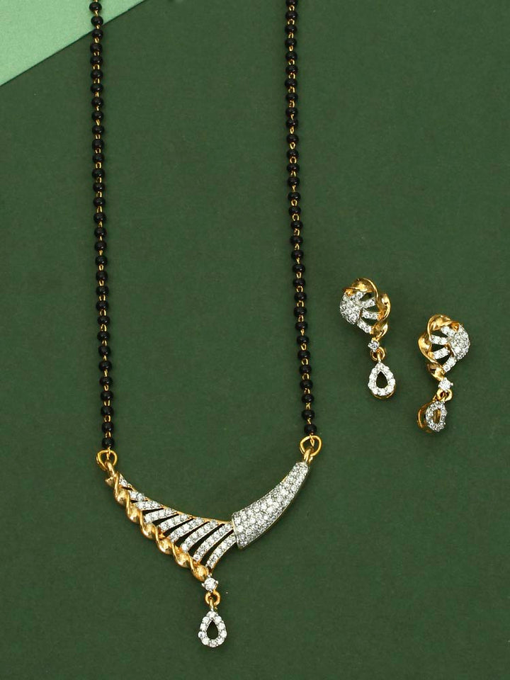 Golden Lucia Mangalsutra Set
