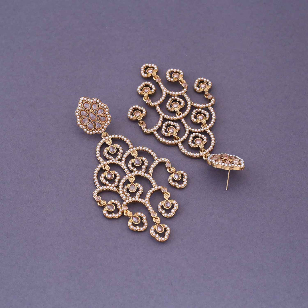 Golden Maalai Danglers