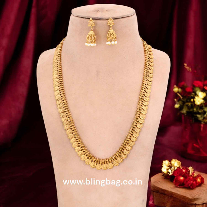 Golden Maayavi Temple Jewellery Set- New Arrival